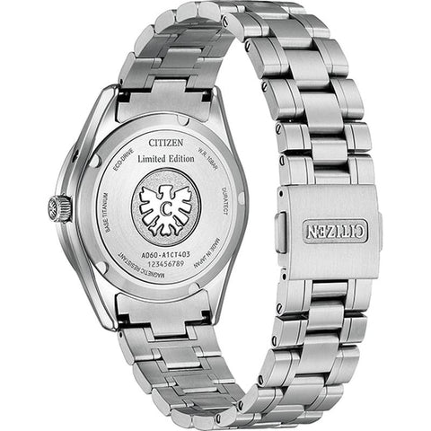 The Citizen AQ4100-65L Eco-drive Super Titanium 600 pieces limited edition NEW Watch