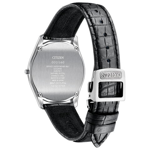 Citizen AQ5010-01A Eco-Drive One solar Limited Edition analog leather watch strap  2025.12.4 release