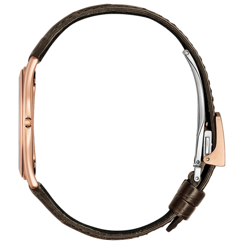 Citizen  AQ5024-07A Eco-Drive One solar analog made in japan leather watch strap 2025.12.4 release