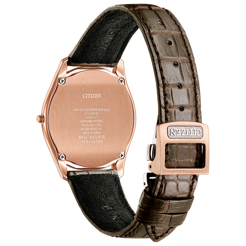 Citizen  AQ5024-07A Eco-Drive One solar analog made in japan leather watch strap 2025.12.4 release