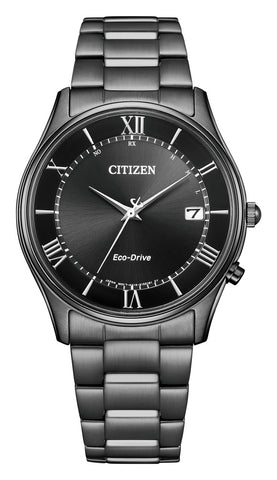 "Citizen Men's Watch - Citizen Collection Solar Powered Eco-Drive Radio Watch Pair Model AS1064-53E"