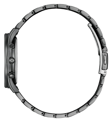 "Citizen Men's Watch - Citizen Collection Solar Powered Eco-Drive Radio Watch Pair Model AS1064-53E"