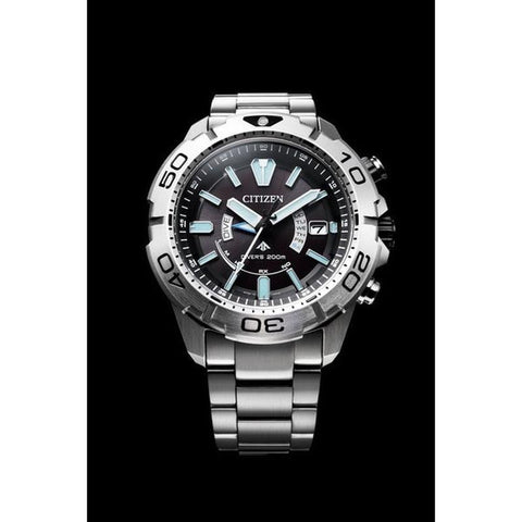Citizen Watch PROMASTER MARINE Series Eco-Drive Radio-Controlled Diver 200m AS7141-60E