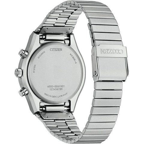 Citizen Men's RECORD LABEL Eco-Drive 1984 Chronograph Watch AT2540