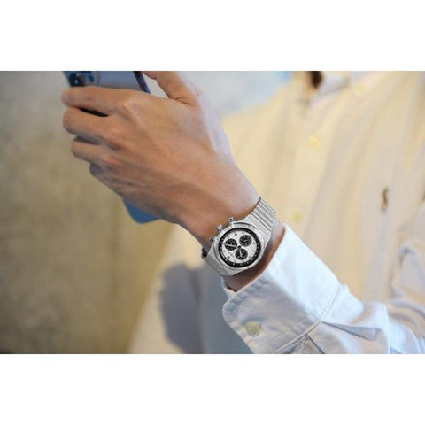 Citizen Men's Record Label Eco-Drive 1984 Chronograph Watch AT2541-54A