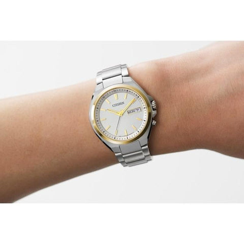 CITIZEN Atessa AT6074-56A Eco-Drive Super titanium watch