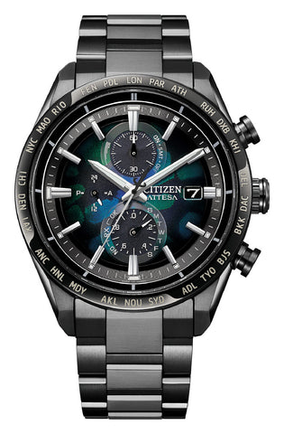 Citizen AT8286-65E Attesa super titanium solar radio limited edition watch
