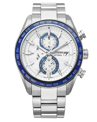 CITIZEN AT8296-53A Eco-Drive Technology Radio-Controlled Timekeeping Direct Flight ACT Line Stylish Design