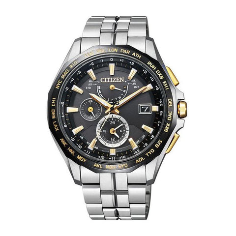 CITIZEN ATTESA AT9095-50E Eco-drive Radio Solar Men's Watch From Japan