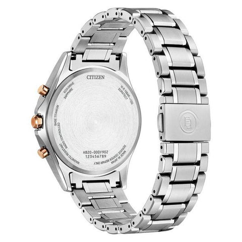 Citizen Men's Watch EXCEED Eco-Drive Radio-Controlled 45th Anniversary Pair Model AT9134-68W