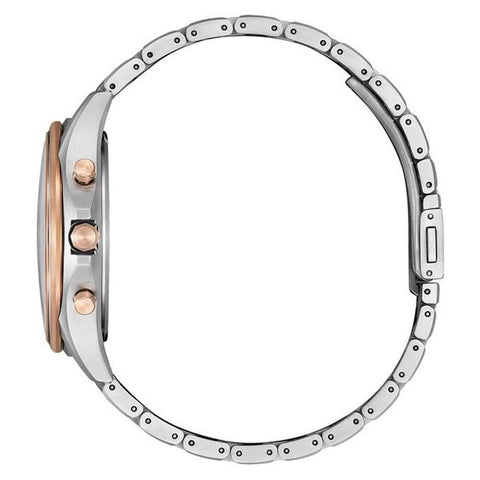 Citizen Men's Watch EXCEED Eco-Drive Radio-Controlled 45th Anniversary Pair Model AT9134-68W