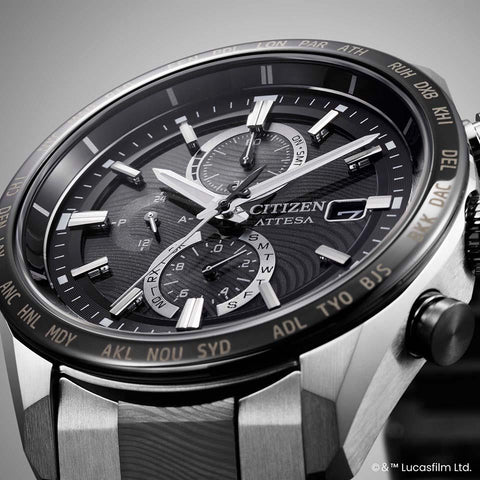 Attesa AT8385-55E STAR WARS The Mandalorian Beskar Limited Edition Watch Japan Official