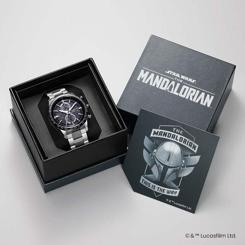 Attesa AT8385-55E STAR WARS The Mandalorian Beskar Limited Edition Watch Japan Official