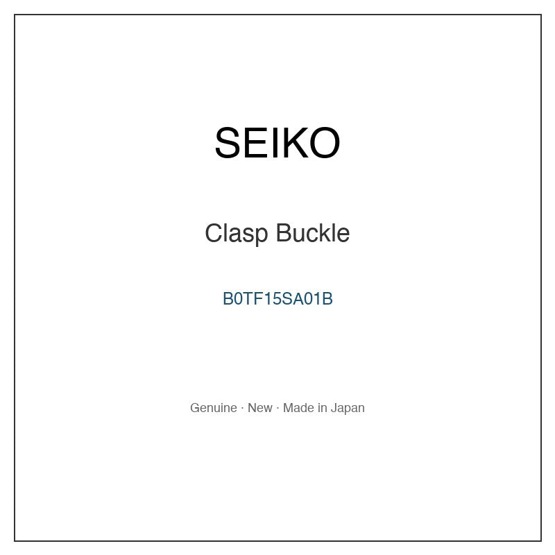 SEIKO B0TF15SA01B Watch Parts