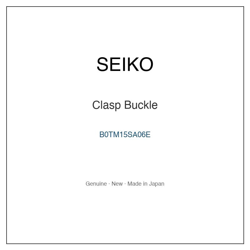 SEIKO B0TM15SA06E Watch Parts