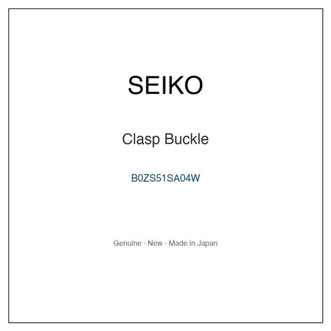 SEIKO B0ZS51SA04W Watch Parts