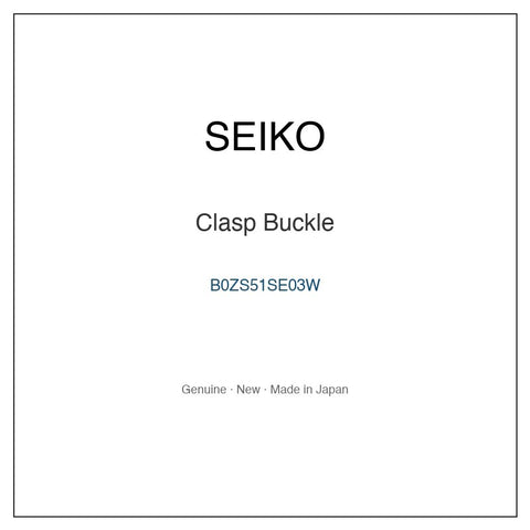 SEIKO B0ZS51SE03W Watch Parts