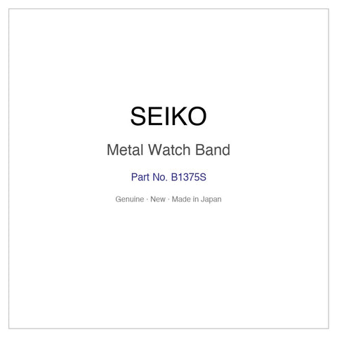 SEIKO B1375S Metal Watch Band for SKXF01H1 SKXF01K1 SKXF01K8 SKXF01K9 SKXF03K1 and More Models