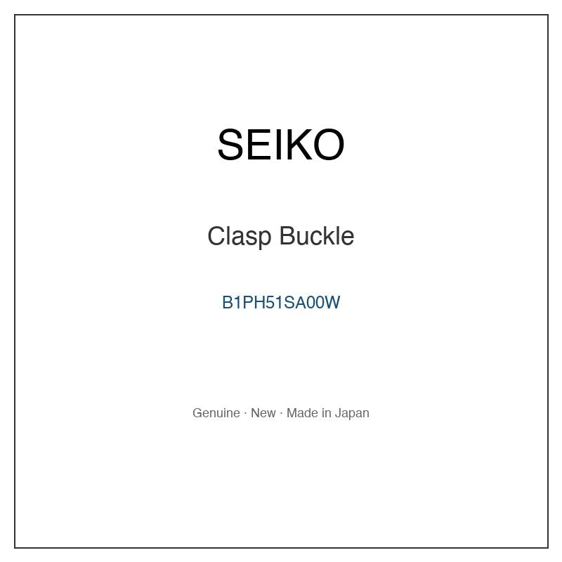SEIKO B1PH51SA00W Watch Parts