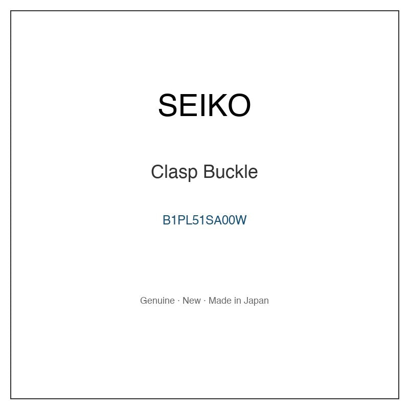 SEIKO B1PL51SA00W Watch Parts