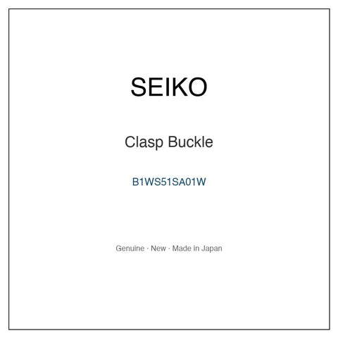SEIKO B1WS51SA01W Watch Parts