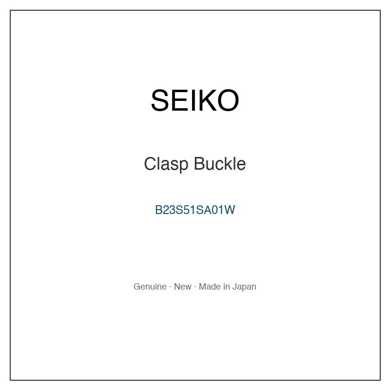 SEIKO B23S51SA01W Watch Parts