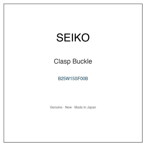 SEIKO B25W15SF00B Watch Parts