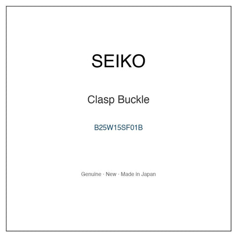 SEIKO B25W15SF01B Watch Parts