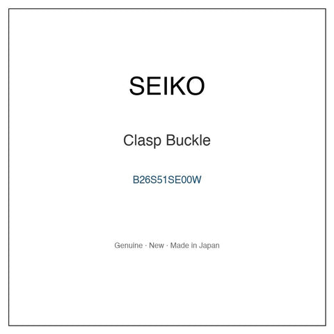 SEIKO B26S51SE00W Watch Parts