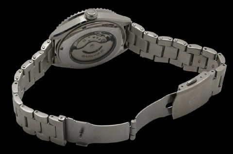 BA3006S-02M M Baroque Mechanical Watch Classic Black Design Automatic Movement Water Resistant Stylish Elegance