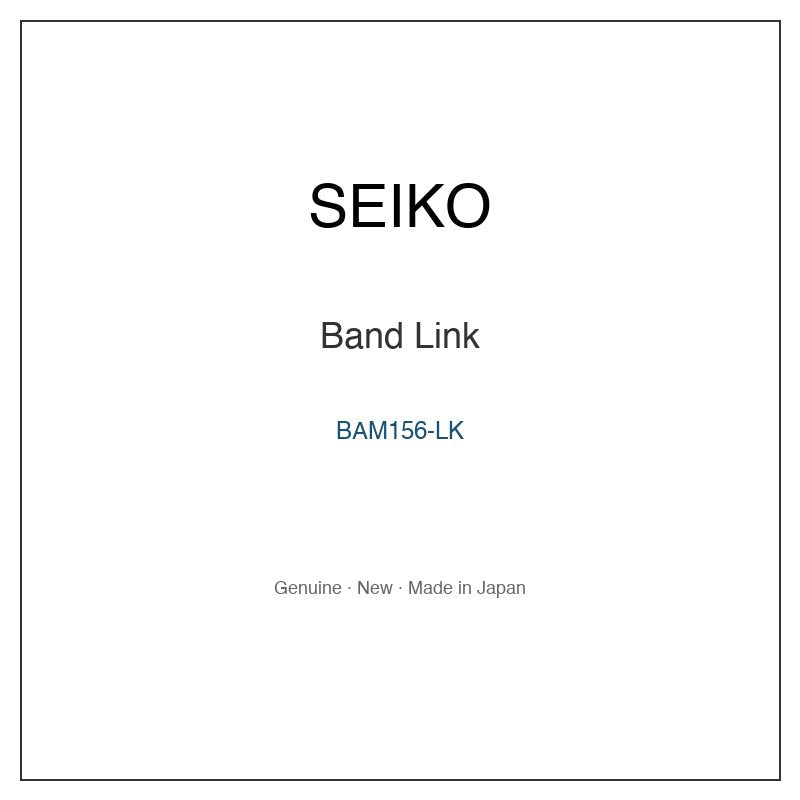 SEIKO BAM156-LK Watch Parts