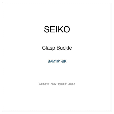 SEIKO BAM161-BK Watch Parts