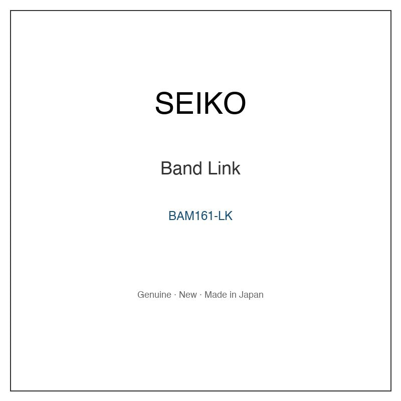 SEIKO BAM161-LK Watch Parts