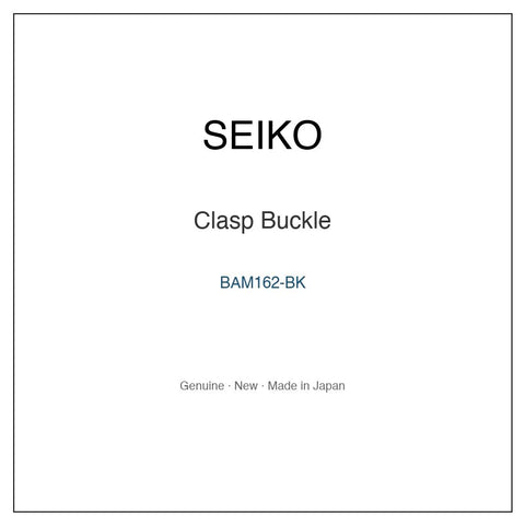 SEIKO BAM162-BK Watch Parts