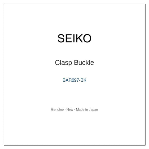 SEIKO BAR697-BK Watch Parts