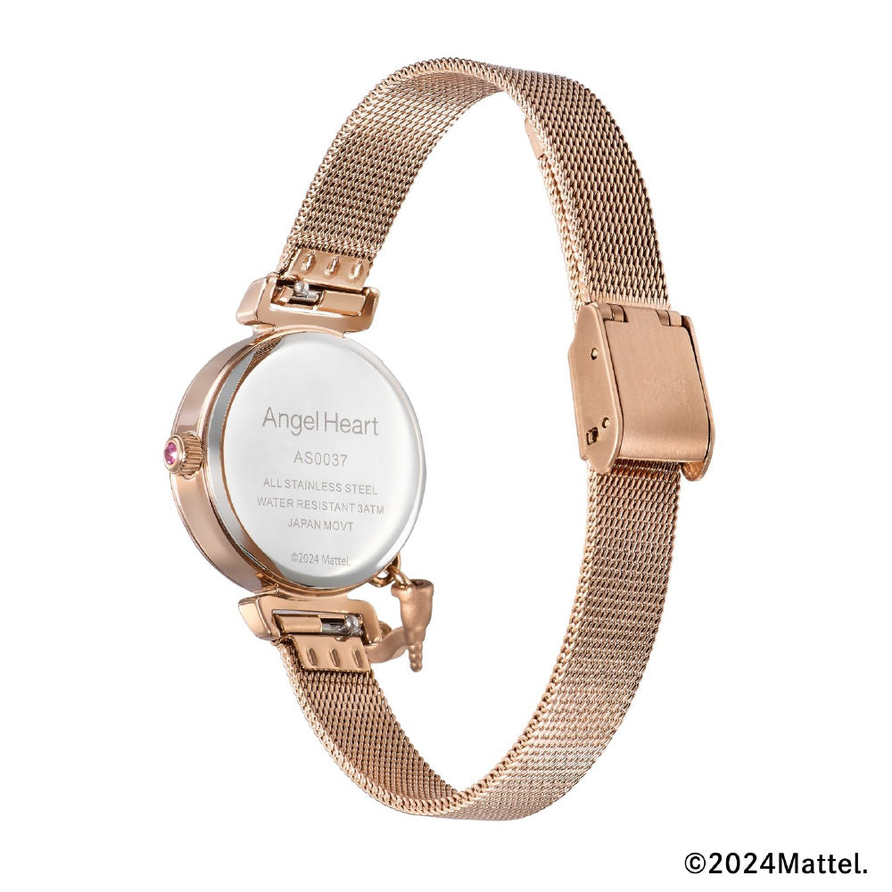 Angel Heart BB26PG Watch - Barbie Collaboration 1-Year Warranty Pink Stylish Design Unique Charm Elegant Timepiece (Image 5)