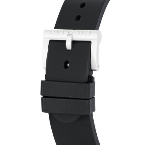 BVLGARI BBALU40GRANTURI Aluminium Watch 2-Year Warranty Grey Stylish Design Lightweight Comfort