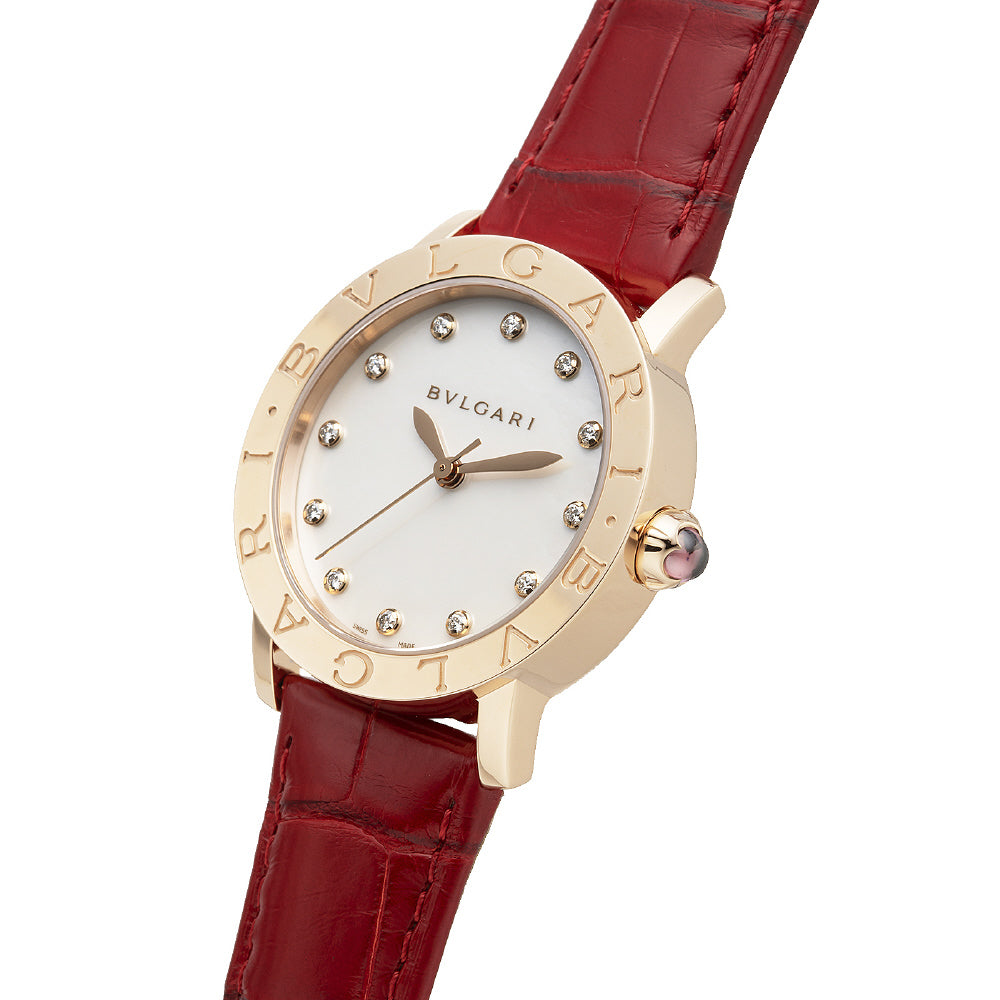 BVLGARI BBLP33WGLC1112 Watch - Luxury Swiss Made Watch White Dial 2-Year Warranty Elegant Design (Image 3)