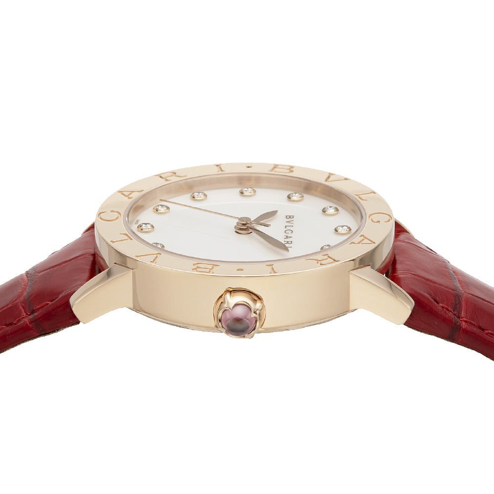 BVLGARI BBLP33WGLC1112 Watch - Luxury Swiss Made Watch White Dial 2-Year Warranty Elegant Design (Image 4)