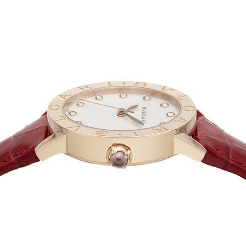 BVLGARI BBLP33WGLC1112 Watch - Luxury Swiss Made Watch White Dial 2-Year Warranty Elegant Design (Image 4)