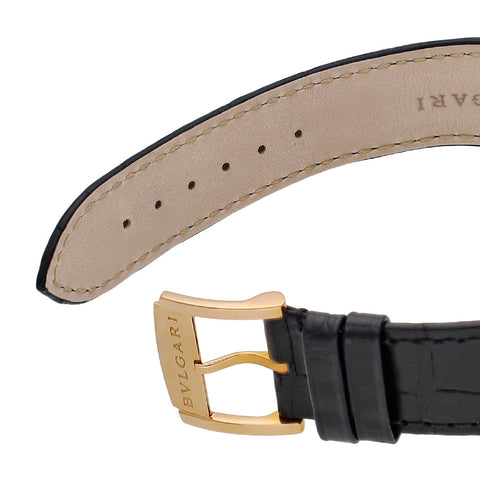 BVLGARI BBP39BGLD Luxury Black Dial Stylish Design 2-Year Warranty Swiss Automatic Movement
