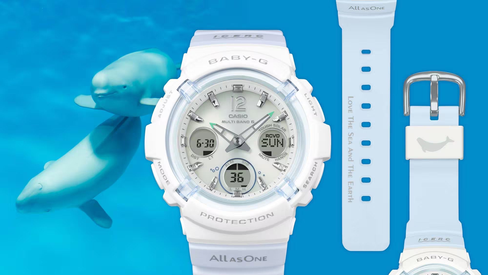 Casio ICERC BGA-2800K-7AJR Solar-powered electronic watch 2025.8