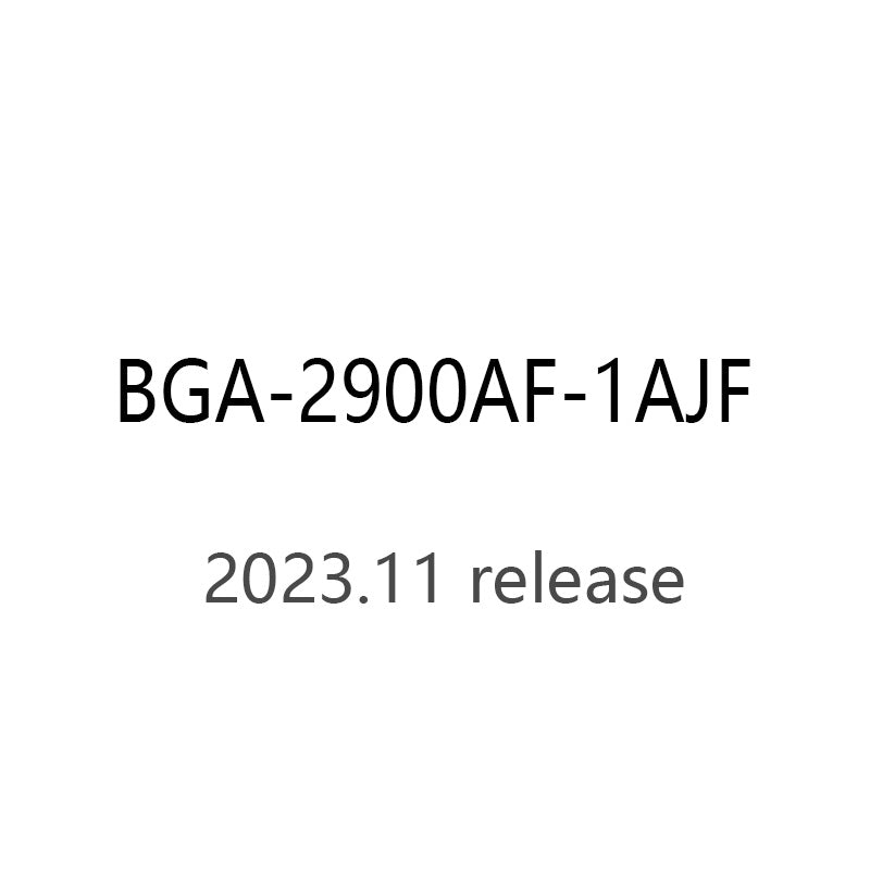 CASIO babyg BGA-2900AF-1AJF BGA-2900AF-1A solar powered resin 10ATM watch 2023.11release