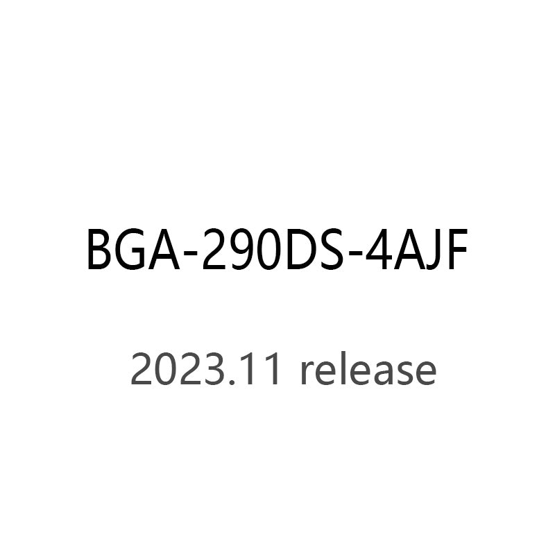 CASIO babyg BGA-290DS-4AJF BGA-290DS-4A Quartz resin 10ATM watch 2023.11release