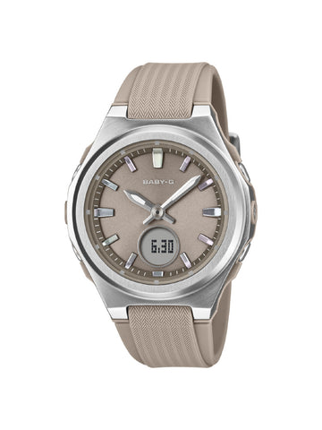CASIO BGA-3000-5AJF Solar Powered Stylish Beige Design Shock Resistant Water Resistant