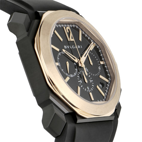 BVLGARI BGO41BBSPGVDCH Watch - Octo Ultra Nero 2-Year Warranty Black Elegant Design Swiss Movement Luxury Timepiece (Image 2)