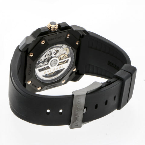 BVLGARI BGO41BBSPGVDCH Watch - Octo Ultra Nero 2-Year Warranty Black Elegant Design Swiss Movement Luxury Timepiece (Image 3)