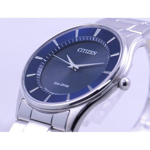 "Citizen Men's Watch - Citizen Collection Eco-Drive Pair Model in Navy BJ6480-51L"