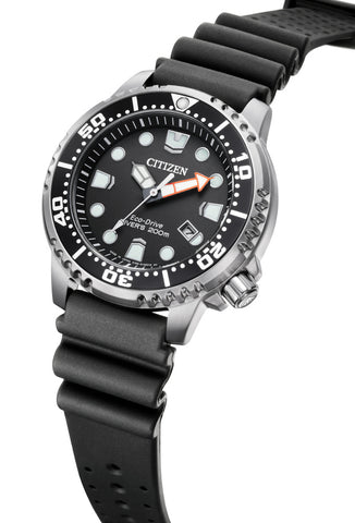 CITIZEN BN0156- 05E 5E Eco-Drive technology 200m water resistance luminous hands durable rubber strap