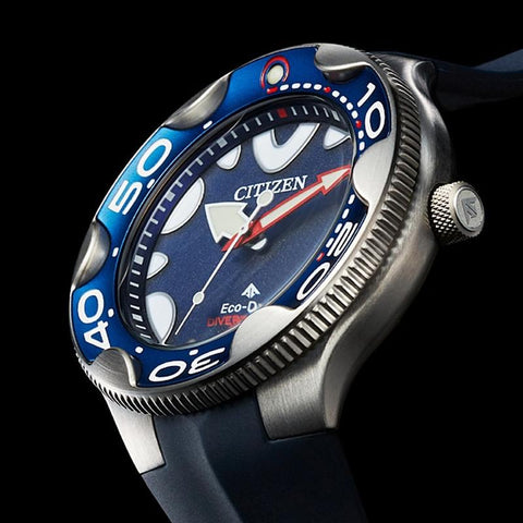 "Citizen Men's Watch PROMASTER MARINE Series Eco-Drive Diver 200m Urethane Band BN0231-01L"